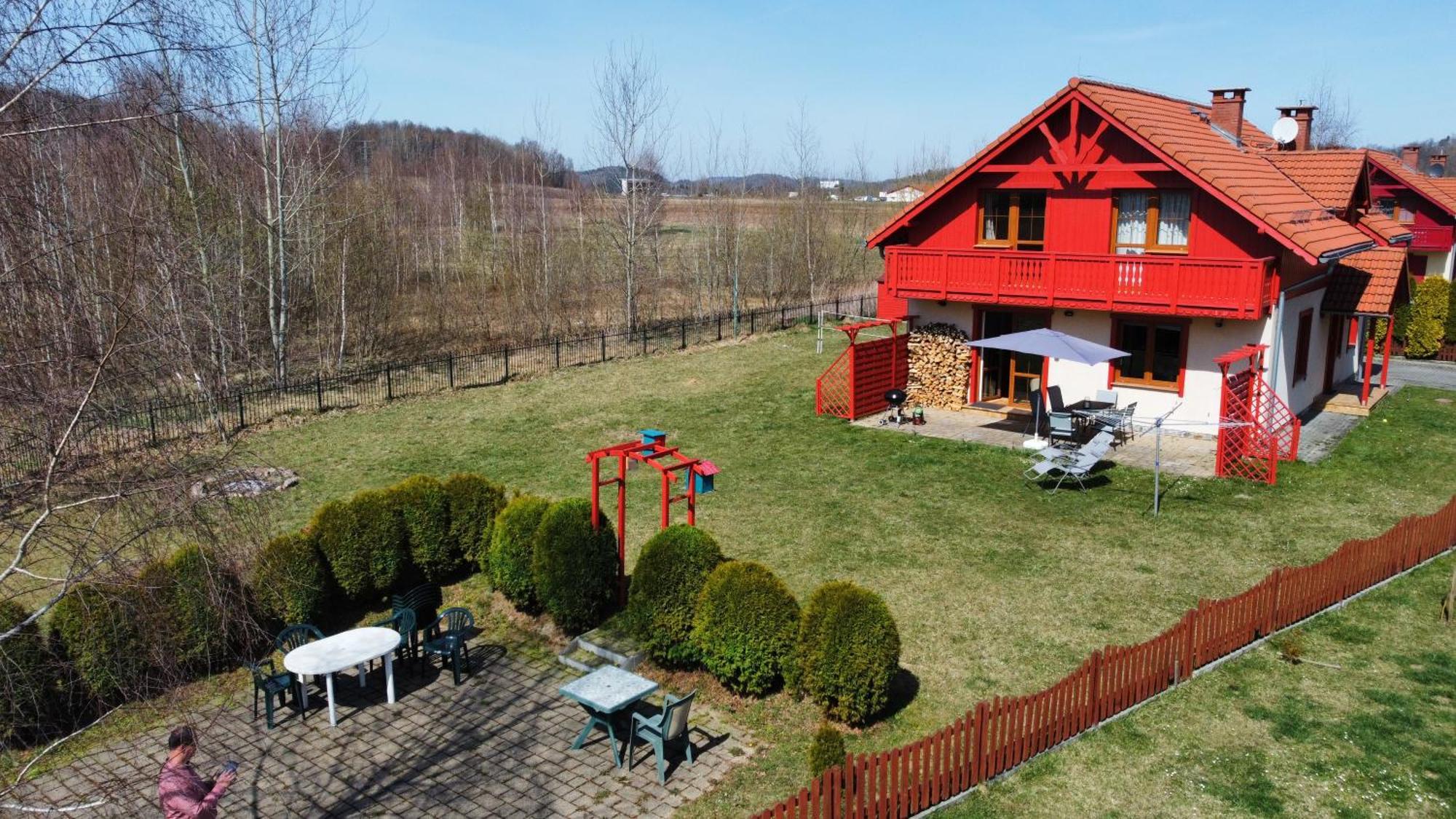 Villa Leika - Panoramablick Am Riesengebirge Mysłakowice Exterior foto
